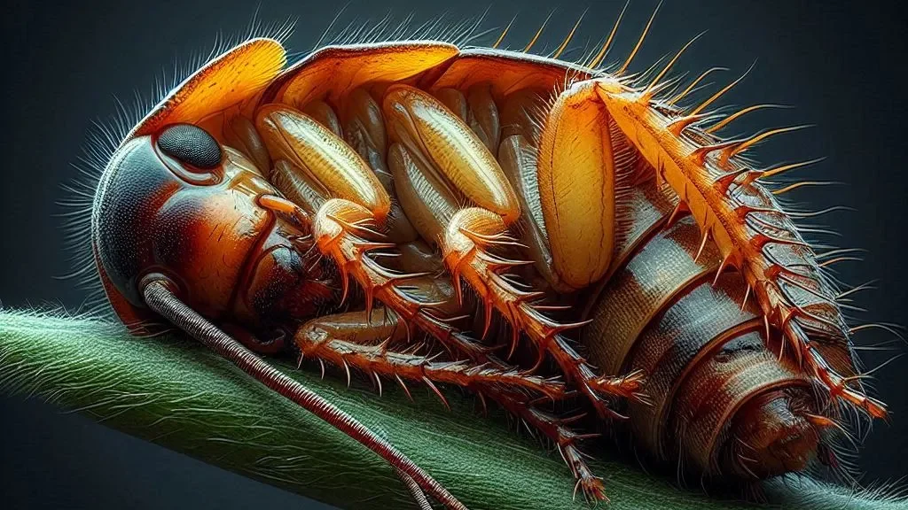 ¿Cómo duermen las cucarachas?