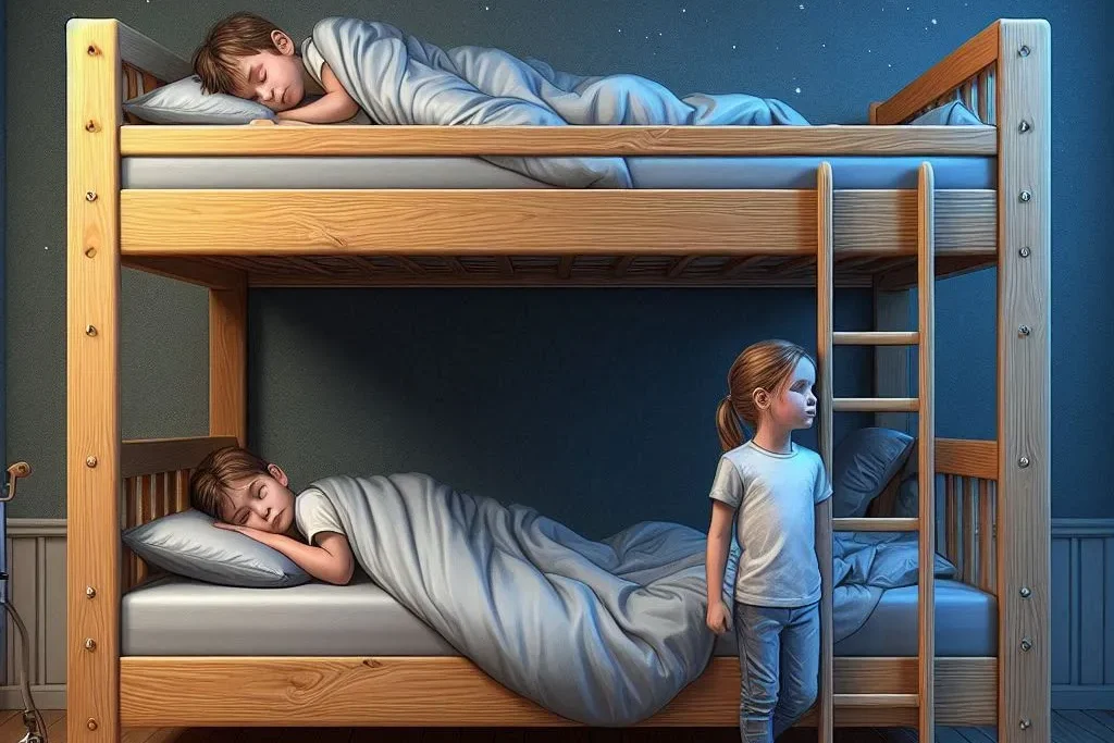 ¿Cuándo un niño puede dormir en una litera?