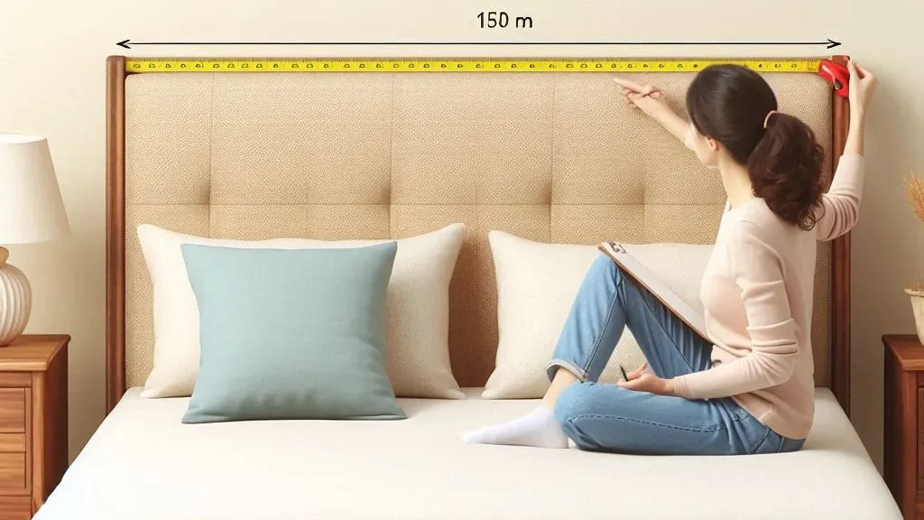 ¿Cuánto tiene que medir un cabecero para una cama de 150?